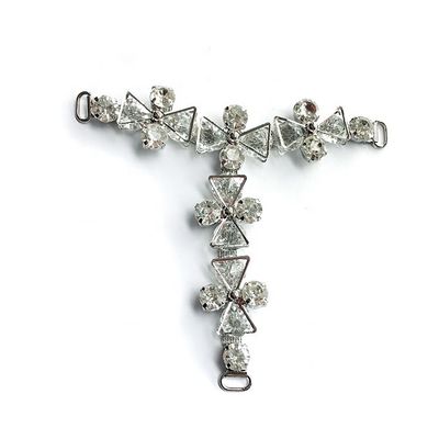 Delicate Luxury Fashion Vintage Shoe Buckles T Shape For Shoe Ornament supplier