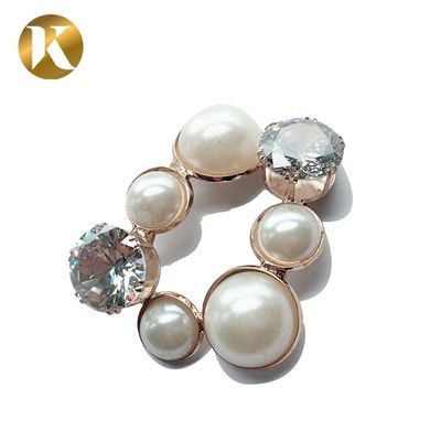 Irregular Style Decorative Shoe Buckles New Style 5.8cm*4.8cm Size supplier
