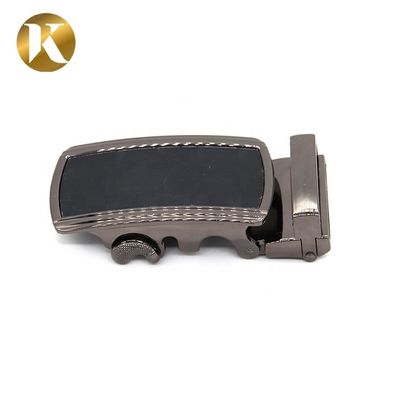 Wenzhou Kml Black business classic metal automatic belt buckle for men supplier
