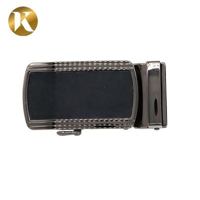 Wenzhou Kml Black business classic metal automatic belt buckle for men supplier