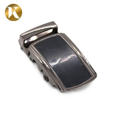 Wenzhou Kml Black business classic metal automatic belt buckle for men supplier