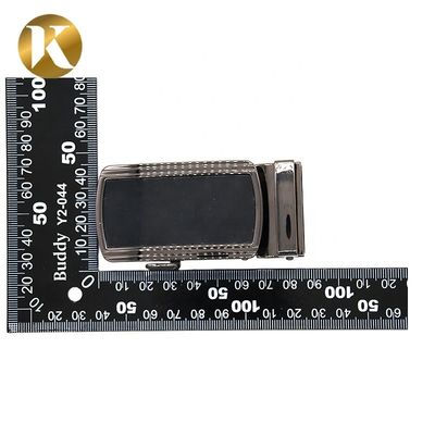 Wenzhou Kml Black business classic metal automatic belt buckle for men supplier