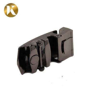 Fashion Auto Lock Zinc Alloy Buckle Simple Design For Business Men supplier