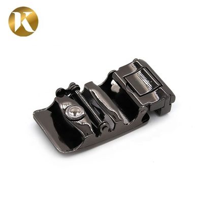 Custom 35mm Reversible Automatic Belt Buckles Beautiful Appearance supplier