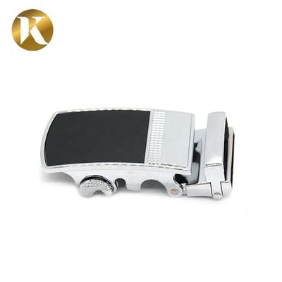 Metal Zinc Alloy 35mm Reversible Belt Buckle With Carving Surface Treatment supplier