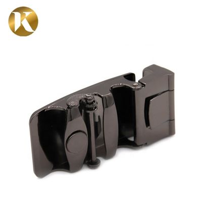 Custom Zinc Alloy Automatic Belt Buckles With Die Casting / Polishing / Electroplating supplier