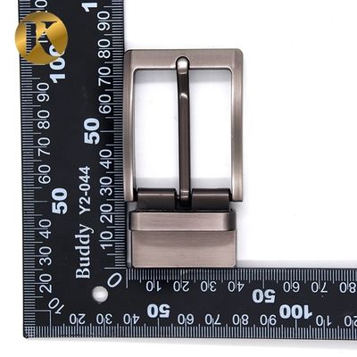 Wenzhou KML 35mm Reversible Rectangle Square Pin Zinc Alloy Belt Buckle supplier