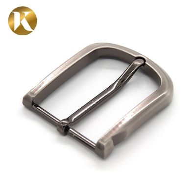 Sliver Double Pin Belt Buckle Fashion Style supplier