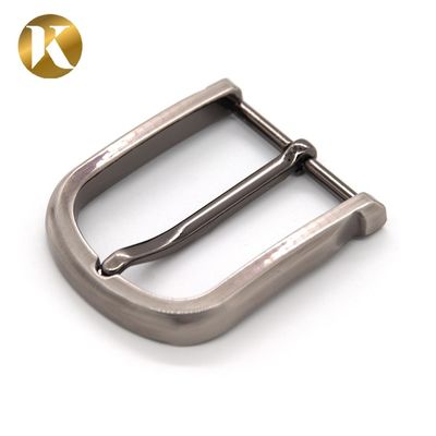 Sliver Double Pin Belt Buckle Fashion Style supplier