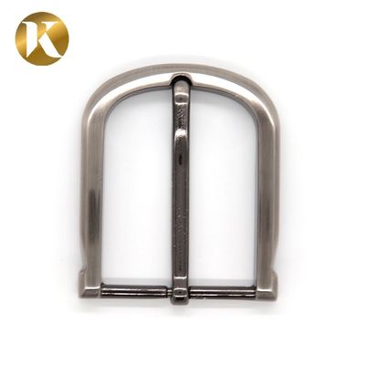 Sliver Double Pin Belt Buckle Fashion Style supplier
