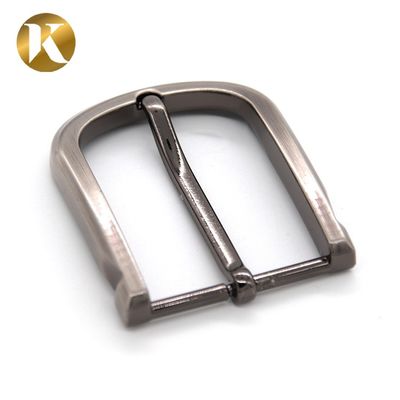 Sliver Double Pin Belt Buckle Fashion Style supplier