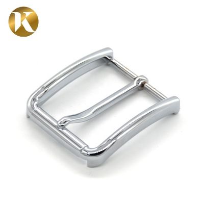 Manufactory Custom Fashion Designer Zinc Alloy Affordable Pin Metal Belt Buckle With Logo supplier