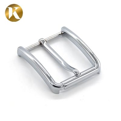 Manufactory Custom Fashion Designer Zinc Alloy Affordable Pin Metal Belt Buckle With Logo supplier
