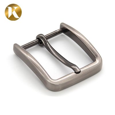 Wenzhou KML Custom fashion new design 35mm mens metal bag pin belt buckle with logo supplier