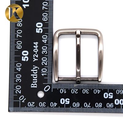 Wenzhou KML Custom fashion new design 35mm mens metal bag pin belt buckle with logo supplier