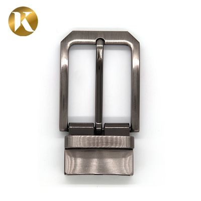Wenzhou KML Best quality mult color simple zinc alloy reversible pin belt buckle promotion supplier