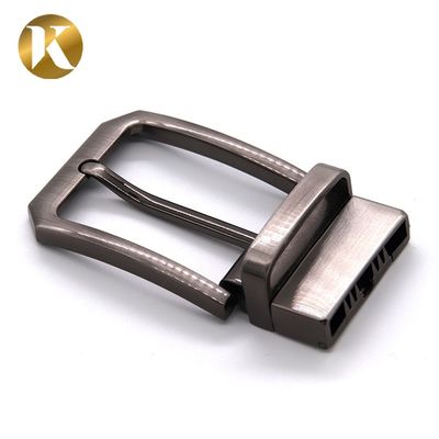 Wenzhou KML Best quality mult color simple zinc alloy reversible pin belt buckle promotion supplier