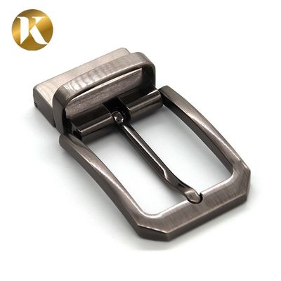 Wenzhou KML Best quality mult color simple zinc alloy reversible pin belt buckle promotion supplier