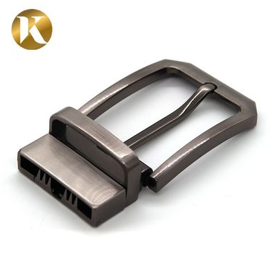 Wenzhou KML Best quality mult color simple zinc alloy reversible pin belt buckle promotion supplier