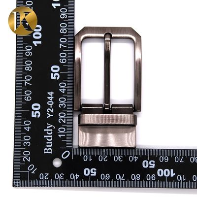 Wenzhou KML Best quality mult color simple zinc alloy reversible pin belt buckle promotion supplier