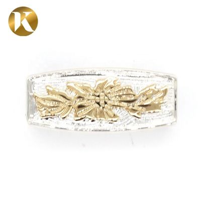 Wenzhou KML New Design Popular Classic Vintage Shiny Zinc Alloy 2 Color Pin Belt Buckle supplier