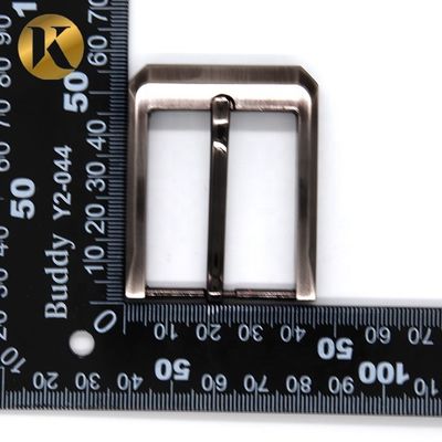 Popular 35mm Black Pin Belt Buckles With Smooth Surface Treatment supplier