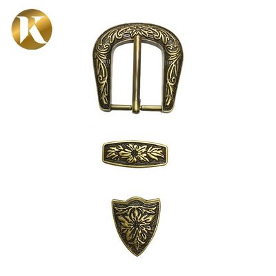 25mm 3 Sets Zinc Alloy Buckle For Festival Dress With Exquisite Carving supplier