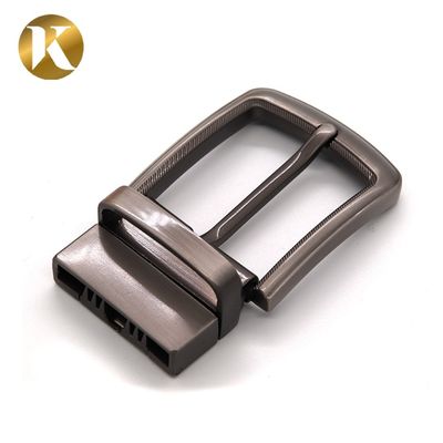 35mm Black Belt Buckles , Durable Zinc Alloy Thick Belt Buckle supplier