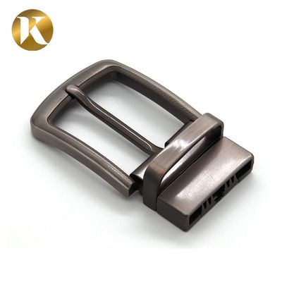 35mm Black Belt Buckles , Durable Zinc Alloy Thick Belt Buckle supplier