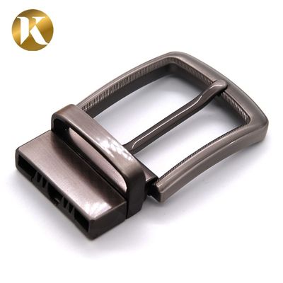 35mm Black Belt Buckles , Durable Zinc Alloy Thick Belt Buckle supplier