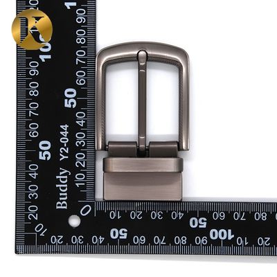 35mm Black Belt Buckles , Durable Zinc Alloy Thick Belt Buckle supplier