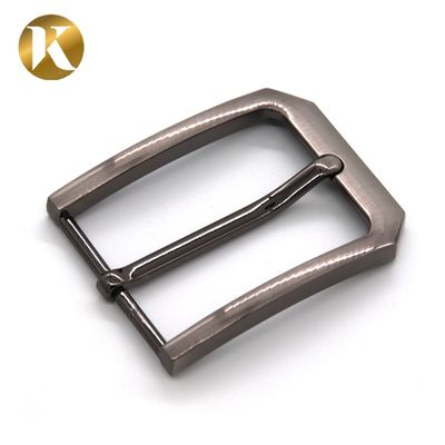 Men Metal 35mm Pin Belt Buckles With Handwork + Machinery Technics supplier