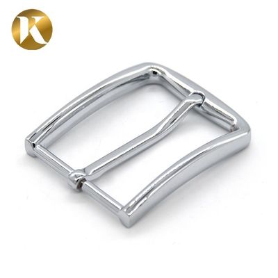 New Design Silver Belt Buckle , Popular 35mm Mens Square Belt Buckle supplier