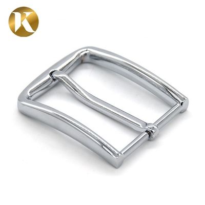 New Design Silver Belt Buckle , Popular 35mm Mens Square Belt Buckle supplier