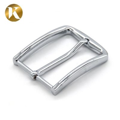 New Design Silver Belt Buckle , Popular 35mm Mens Square Belt Buckle supplier