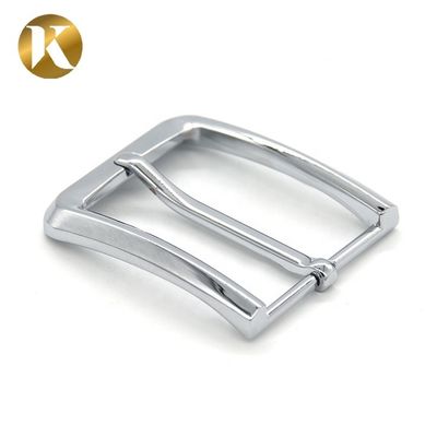 Professional Durable Silver Belt Buckles Simple Style With Smooth Surface supplier