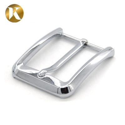 Professional Durable Silver Belt Buckles Simple Style With Smooth Surface supplier