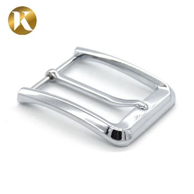 Professional Durable Silver Belt Buckles Simple Style With Smooth Surface supplier
