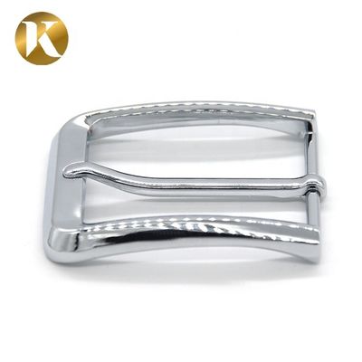 Professional Durable Silver Belt Buckles Simple Style With Smooth Surface supplier