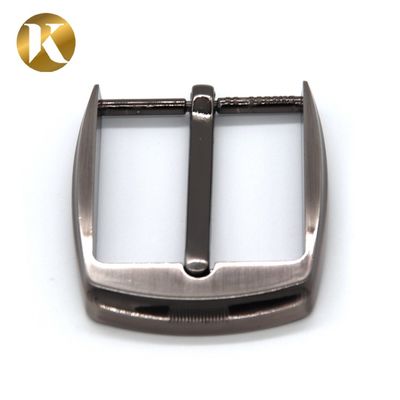 Fashion Silver 35mm Pin Belt Buckles Zinc Alloy With Long Using Time supplier