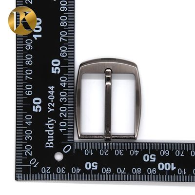 Fashion Silver 35mm Pin Belt Buckles Zinc Alloy With Long Using Time supplier