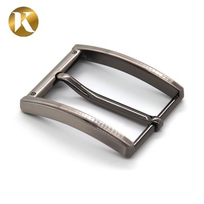 35mm Square Belt Buckle Zinc Alloy Material With Smooth Surface supplier
