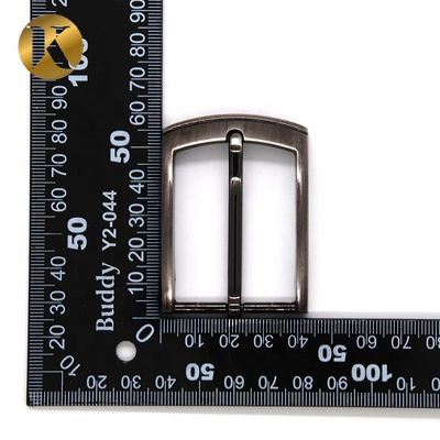 35mm Smooth Surface Plate Belt Buckles Zinc Alloy Material For Belt / Bag supplier