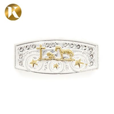 Men Simple 40mm Personalized Belt Buckles supplier