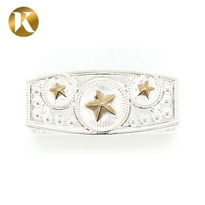 Thick Retro Logo Cool Belt Buckles Zinc Alloy Material supplier