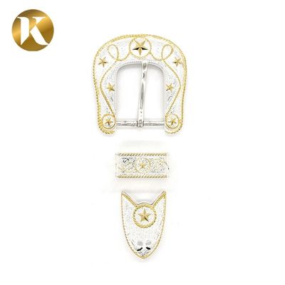 Zinc Alloy Double Pin Belt Buckle 40mm Inner Size With Long Using life supplier