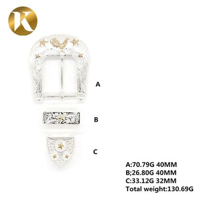 Promotion Custom Logo Plate Belt Buckles With 3D Surface Treatment supplier