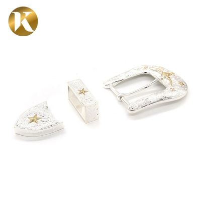 Men Fashion Belt Buckles , Thick Zinc Alloy Plate Style Belt Buckle supplier