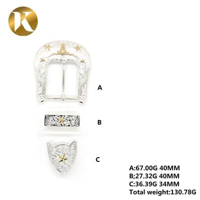 Men Fashion Belt Buckles , Thick Zinc Alloy Plate Style Belt Buckle supplier