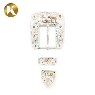 Fashion 2 Color Plate Belt Buckles With Handwork + Machinery Technics supplier